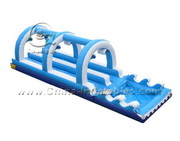 inflatable water tunnel slide